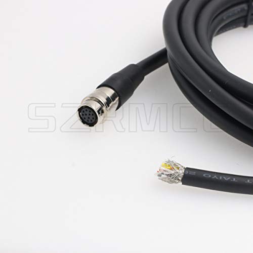 SZRMCC HIROSE 12 PIN MALE за да се отвори End Power I/O продолжение кабел за индустриска камера