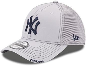 Нова ера MLB NEO 39THIRTY STREAGE FIT CAP, сива, средна/голема