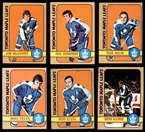 1972-73 Топс Торонто јавор лисја во близина на екипата сет Торонто јавор лисја VG/EX Maple Leafs
