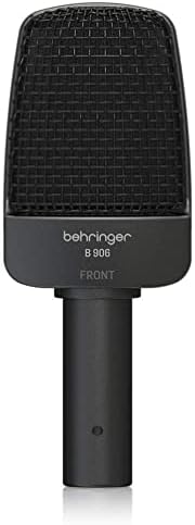 Behringer B 906 Динамичен микрофон за инструменти и вокални апликации, Black & XM8500