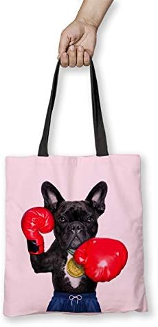 Бенг уредна облека Француски булдог француски боксерски подароци за сопственици на loversубители на кучиња - торбички за торбички со