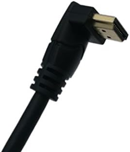 zdyCGTime 1 Нозете HDMI Машки До Долу Агол 90 Степен Вертикална Десен Кабел Поддржува 4K@60hz, Голема Брзина, HDMI 2.0 Подготвени-UHD Етернет