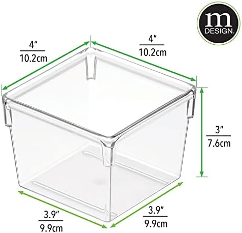 mDesign Пластични Редење Кујна Фиока За Складирање Фиока Фиока Контејнери За Оставата, Чајната Кујна, Фиоки, Шкаф, Полица, или