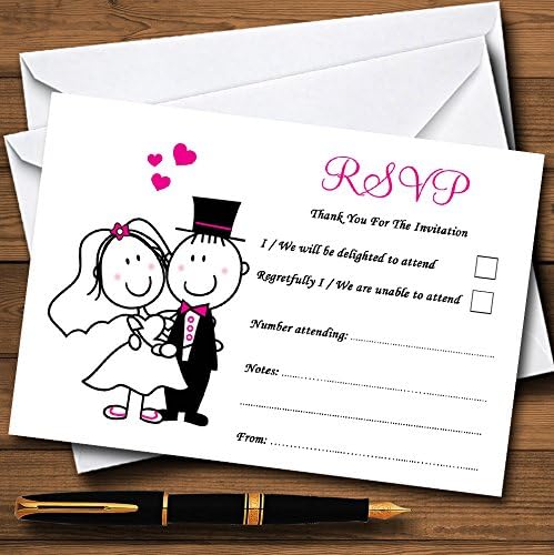Невестата и младоженецот ги персонализираа картичките за РСВП