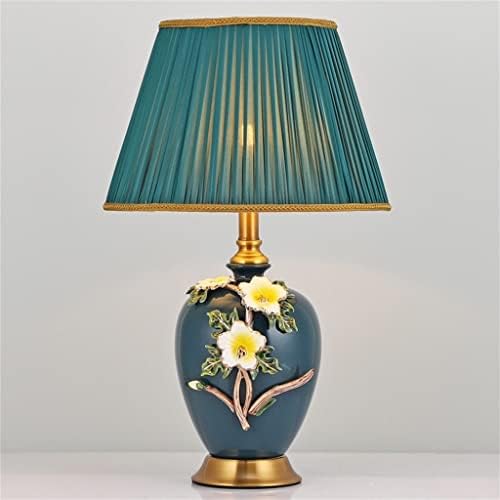 Uxzdx хотел дневна соба Спална соба Студија во кревет ламба европска керамичка маса ламба емајл модел на боја