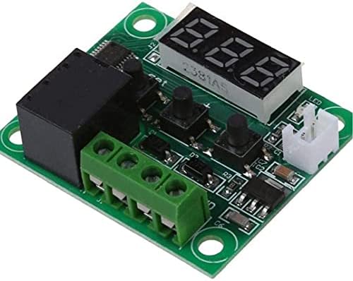 W1209 DC 12V дигитална контролор на температура картичка микро дигитален термостат -50-110 ° C Електронски температурен температурен модул за контрола на температурата Пр