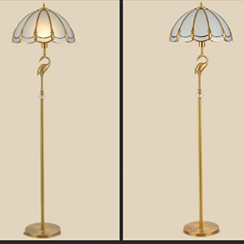 Ylyajy сите бакарни подни ламби лампи за лабави со висока вредност француска рустикална дневна соба троседот до ламбата за ламби на подот