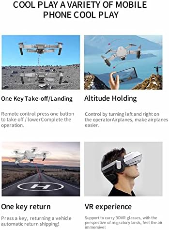 2023 Нов воздушен дрон 4K со HD камера Еден клуч Враќање FPV WiFi Drone Super долга издржливост Авион Преклопете Quadcopter играчка за