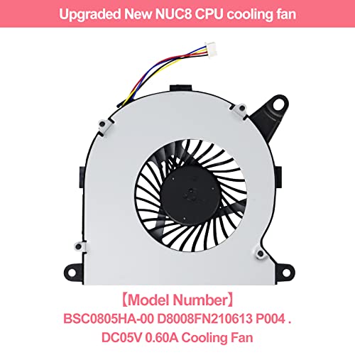 LXun Надграден Вентилатор За Ладење НА NUC8 ПРОЦЕСОРОТ Компатибилен Со Intel NUC NUC8 NUC8i3BEH NUC8i5BEH Nuc8i7beh NUC8 I3/I5/I7 Мини