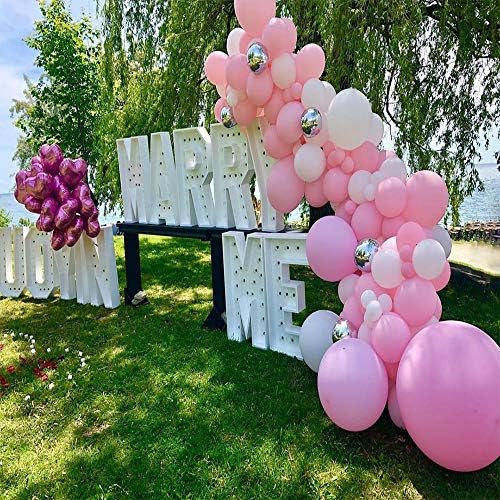 18 инчни Пастелни Балони за Забави 10 парчиња Макарон Латекс Балони За Роденден Свадба Ангажман Годишнина Божиќ Фестивал Пикник или Било