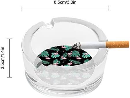 Симпатична ретро фламинго кристална пепелник цигари и цигари држач за фиока за пепел
