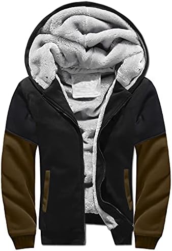 Дудубаби долга ракав џемпер за мажи есен и зимска боја лабава обична кадифен јакна