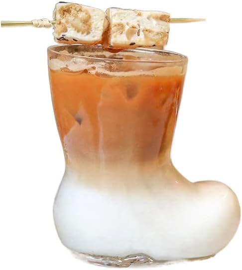 Yiylunneo ветер креативни чизми стакло про transparentирен сок од личност пијалок пиво кригла тренд кафе ладно пијалок чаша 风