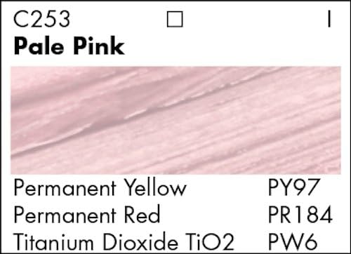 Акрилна боја на академија Грамхер, сјај, 90мл/3 мл метална цевка, бледо розова