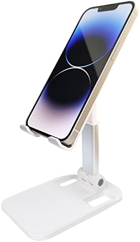 Zronst Телефон Стенд за преклопување на висината на аглот за прилагодување на аголот, преносен држач за мобилни телефони, компатибилен со iPhone iPad Android