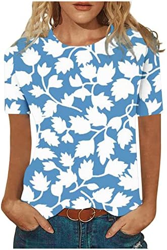 Девојки маица кратки 3/4 ракави екипаж памук гроздобер ренесансен селанец пердув од маички со маички женски iz