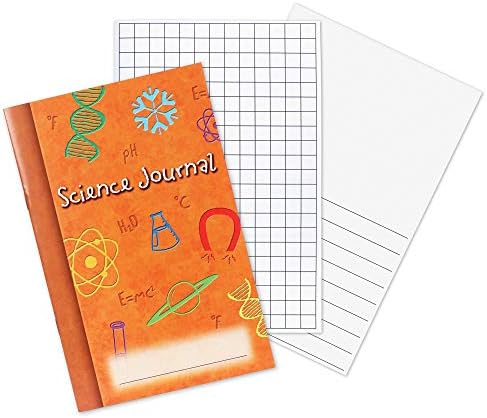 Службен весник за науки за учење, активност во училницата, дневник за научни експерименти, сет од 10, на возраст од 5+