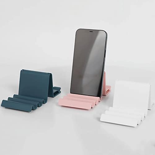 Универзален мобилен телефон на Абаипј, држач за телефон за биро за работна површина на десктоп, док, компатибилен со повеќето мобилни