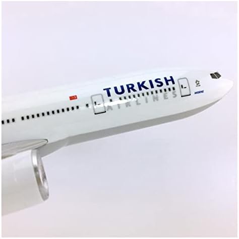 Модели на авиони на Apliqe за B777-300 големи 32см турски ерлајнс авиокомпанија со умирање пластичен модел домашна канцеларија полица