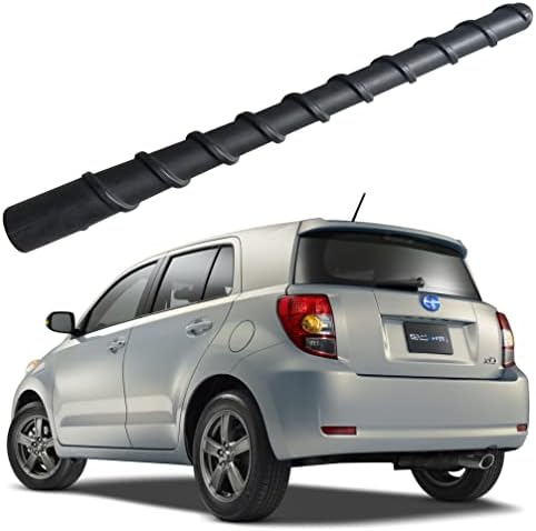 7 Инчен Флексибилна Спирална Гумена Антена за Scion xD, Доказ За Миење Автомобили-Внатрешна Замена На Јарболот На Антената На Бакарна