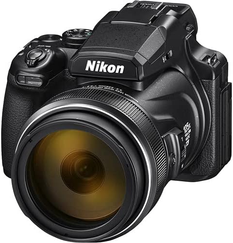 Nikon Coolpix P1000 Професионален пакет со дигитална камера со торба, дополнителна батерија, LED светлина, микрофон, филтри, статив, монитор и