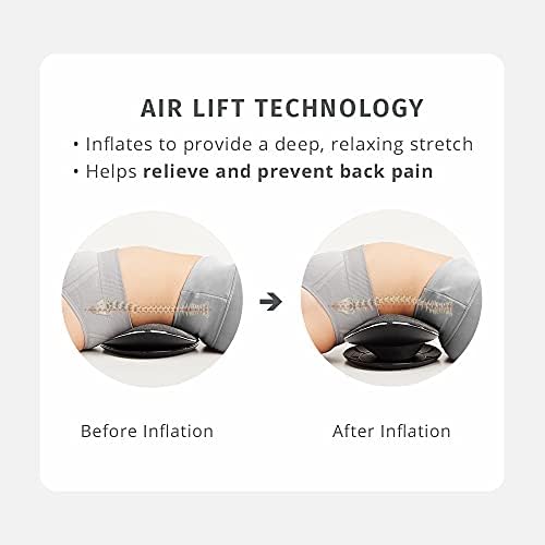Домашни Лумбална Носилка За Подигнување На Грбот Со Вибрациона Масажа И Смирувачка Топлина, Технологија За Подигнување На Воздухот,
