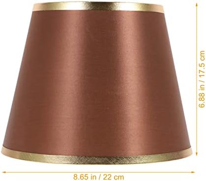 Шерхпари маса за лабави клип на капакот на ламбата на сијалицата E27 ткаенина лесна сенка за замена на лустер ламба покритие ткаенина