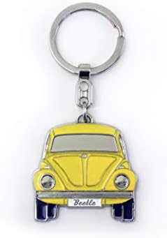 Колекција Brisa VW - Volkswagen Keychain клуч за клучеви за клучеви во врежан лим за подароци во дизајн на бубачки од бубачки