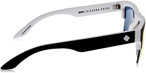 Шпионски оптички раздор 50/50, квадратни полу-безмилови очила за сонце, леќи за подобрување на бојата и контрастот