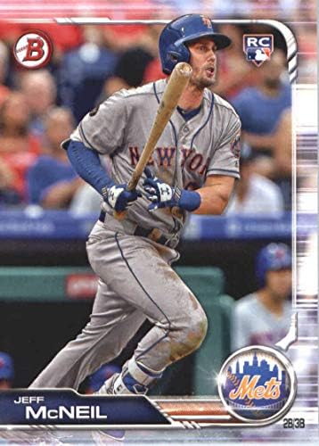 2019 Bowman Baseball 90 effеф Мекнил РЦ Дебитант картичка Newујорк Метс Официјална трговска картичка MLB од Топс
