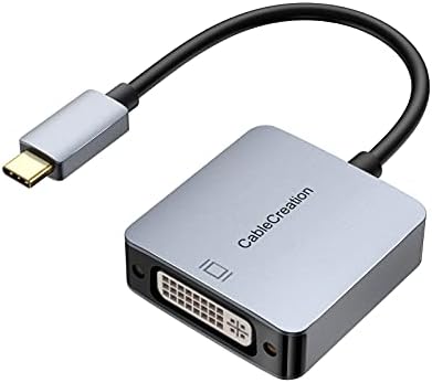 Пакет за каблирекција - 2 артикли: USB C до VGA адаптер + USB C до DVI адаптер