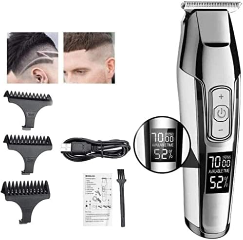Клиперси за коса за мажи, професионални клипови за самопослужување на косата детално тримери за електрична фризура за брзо сечење