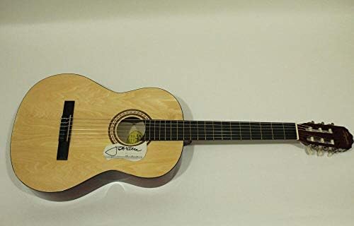 Effеф Бек потпиша акустична гитара за автограм Фендер бренд - Јардбирдс, жичен