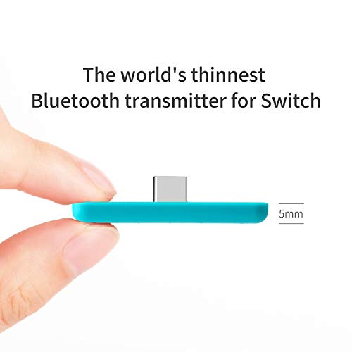 Gulikit Пат Air Pro Bluetooth Адаптер за Nintendo Прекинувач &засилувач; Lite, Двојна Струја Bluetooth Безжичен Аудио Предавател