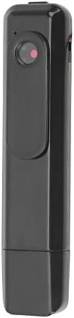 QSTNXB мини камера за каросерија, еден клуч за снимање на видео за набудување на видео, 1080p Дизајн на клип Видео рекордер со 32 GB мала