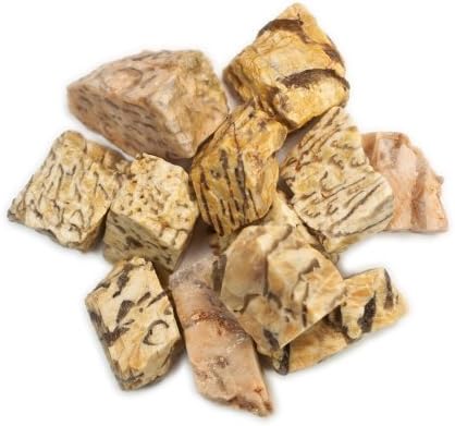 Материјали за хипнотички скапоцени камења: 1/2 lb најголемиот дел од груби зебрадоритни камења од Мадагаскар - сурови природни кристали
