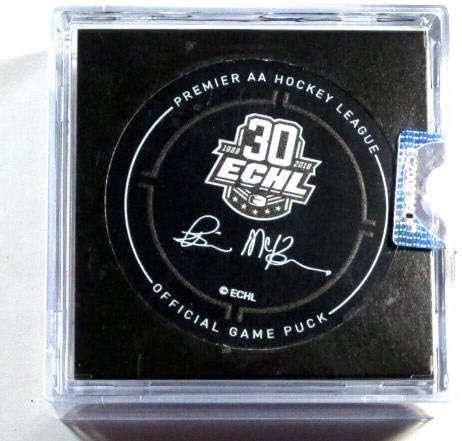 2018 година во Јута Гризлис ЕЦХЛ 30 -годишнина лого Официјална игра Пак запечатена нова - хокеј картички