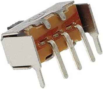 KRIVS Micro Switch 10PCS SS12F23 SS12F23VG5 0,5A 50V прекинувач за превртување 3PIN 1P2T 90 степени за криви игла за ливчиња за ливчиња со високи 5мм прекинувачи
