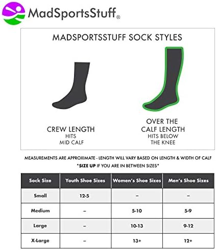 Madsportsstuff Pro линија над фудбалските чорапи