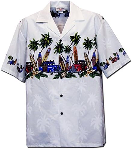 Пацифичка легенда старо време машко време Вуди Сурфајл Хавајска кошула