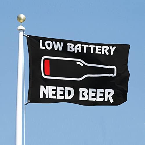 Симпатична мала батерија треба знамиња за пиво Декоративни смешни транспаренти за забави во просторијата надвор од куќата