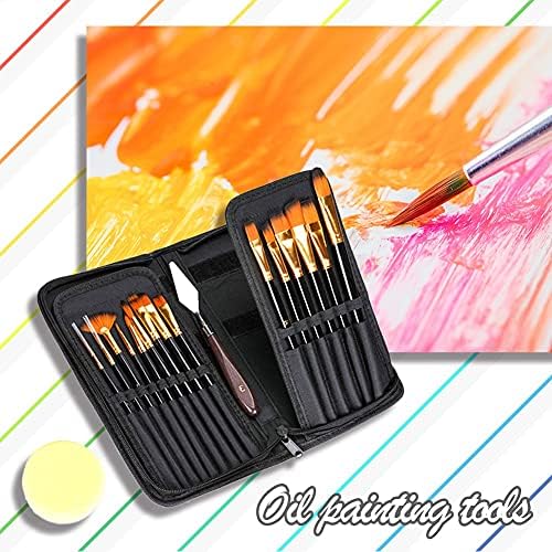 Fksdhdg боја по броеви четки за акрилно масло акварел слика слика слика слика уметност пенкала за цртање алатки за цртање поставени