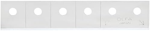 Секач за картони со олфа-тешка мала џеб со големина на кутија за влечење/ сечило за кутии за кутии, пакување, хартија, картон, филм, лопати за замена: Олфа ЦТБ-5 лопати