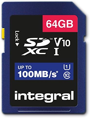 Интеграл 64 МК Со Голема Брзина SD V10 uhs-I U1 Мемориска Картичка