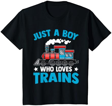 Деца Тренираат Роденден само момче кое сака Возови Маица