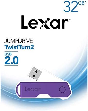 Lexar JumpDrive TwistTurn2 USB 2.0 Флеш диск, 64GB, Избрани Бои, LJDTT2-64GABOD20