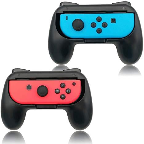 Костец за Nintendo Switch oyо радост, сина и црвена боја, пакет од 2 - црно