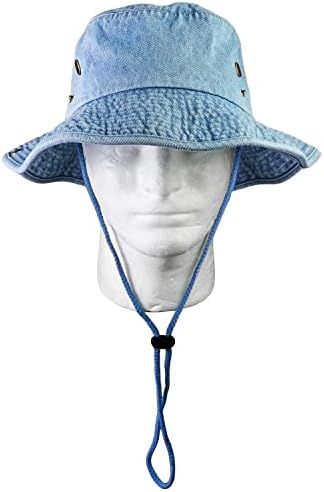 Широк риболов за пешачење за риболов сафари буни капи памук УВ сонце заштита за мажи жени на отворено активности