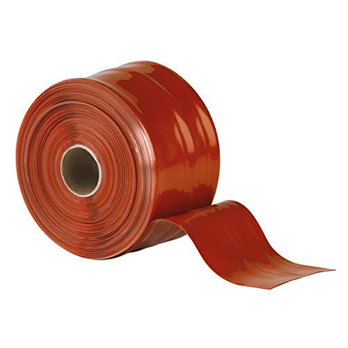 X-TREME лента TPE-XT2036ZLR Silicone Guber Self Fusing Tape, 2 x 36 ', триаголен, железен оксид црвен