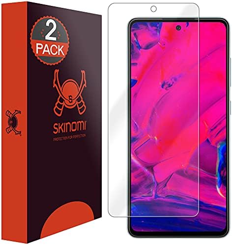 Заштитник на екранот Skinomi компатибилен со Samsung Galaxy A52 5G Clear Techskin TPU Anti-Bubbul HD HD филм